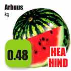 Allahindlus - Arbuus
kg
