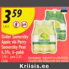 Allahindlus - Siider Somersby Apple või Perry Somersby Pear 