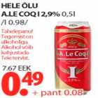 Hele õlu A.Le Coq