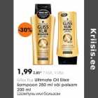 Allahindlus - Gliss Kur Ultimate Oil Elixir šampoon 250 ml või palsam 200 ml