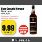 Allahindlus - Rum Captain Morgan 