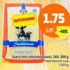 Saare leet viilutatud juust, 26%, 500g