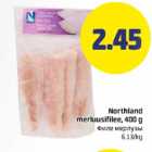 Allahindlus - Northland merluusifilee, 400 g