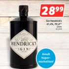 Alkohol - Gin Hendrick
