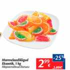 Allahindlus - Marmelaadilõigud Eksootik, 1 kg