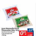 Juust Mozzarella Kirsid, Piimameister Otto, 125 g