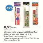 Kirjatarvete komplekt Littlest Pet Shop, Cars või Ben 10
