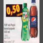 7UP või Pepsi karastusjook