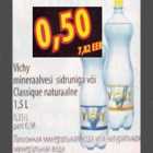 Vichy mineraalvesi sidruniga või Classique naturaalne