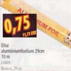 Allahindlus - Elise alumiiniumfoolium,29cm