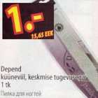 Allahindlus - Depend küüneviil,keskmine tugevusega
