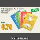 Vihikupaber A3 8 lehte