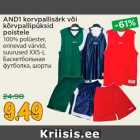 AND1 korvpallisärk või
kõrvpallipüksid
poistele