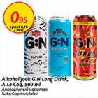 Alkohol - Alkoholijook G:N Long Drink, A.Le Coq, 500 ml