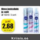 Nivea juukselakk ja -vaht