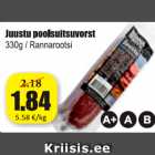 Allahindlus - Juustu poolsuitsuvorst