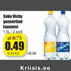 Saku Vichy gaseeritud lauavesi