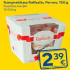Kompvekikarp Raffaello, Ferrero, 150 g

