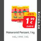 Allahindlus - Makaronid
Panzani, 1 kg