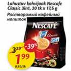 Lahustuv kohvijook Nescafe Classic 3in1
