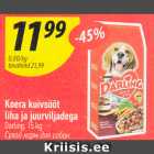 Allahindlus - Koera kuivsööt liha ja juurviljadega 