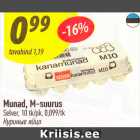 Munad, M-suurus