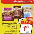 Allahindlus - Müslid*
• 48 sorti
• v.a kampaaniatooted
ja Talu Toidab