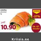 Lõhefilee
jahutatud
kg