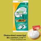 Ühekordsed raseerijad
Bic comfort, 2 tk***
