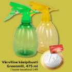 Värviline käsipihusti
Greenmill, 475 ml