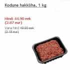 Kodune hakkliha