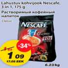 Allahindlus - Lahustuv kohvijook Nescafe, 3in1