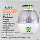 Ultraheli õhuniisutaja Henske 