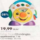 Allahindlus - Fisher Price CD-mängija