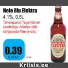 Alkohol - Hele õlu Elektra