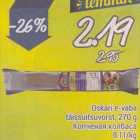Oskari e-vaba täissuitsuvorst, 270 g