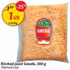 Riivitud juust Gouda