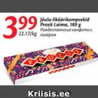 Jõulu-liköörikompvekid Prozit Laima