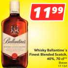 Whisky Ballantine`s Finest Blended Scotch