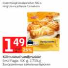 Külmutatud vaniljesaiake