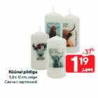 Küünal pildiga

