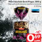 Allahindlus - Must teraleib Eesti Pagar, 300 g
