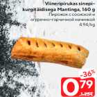 Allahindlus - Viineripirukas sinepikurgitäidisega
Mantinga, 160 g
