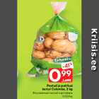 Фасованный мытый картофель