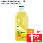 Päevalilleõli Natura, 1 l

