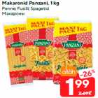 Makaronid Panzani, 1 kg

