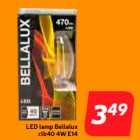 Allahindlus - LED lamp Bellalux
clb40 4W E14