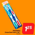 Зубная щетка
Oreon Dent Soft, 2 шт. **