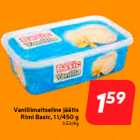 Allahindlus - Vanillimaitseline jäätis
Rimi Basic, 1 l/450 g