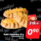 Магазин:Hüper Rimi, Rimi, Mini Rimi,Скидка:Ржано-рисовый пирог, 65 г